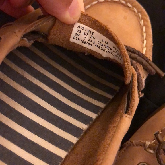 Girls Sperry Topsider slip on shoes - size 2M - Picture 5 of 5